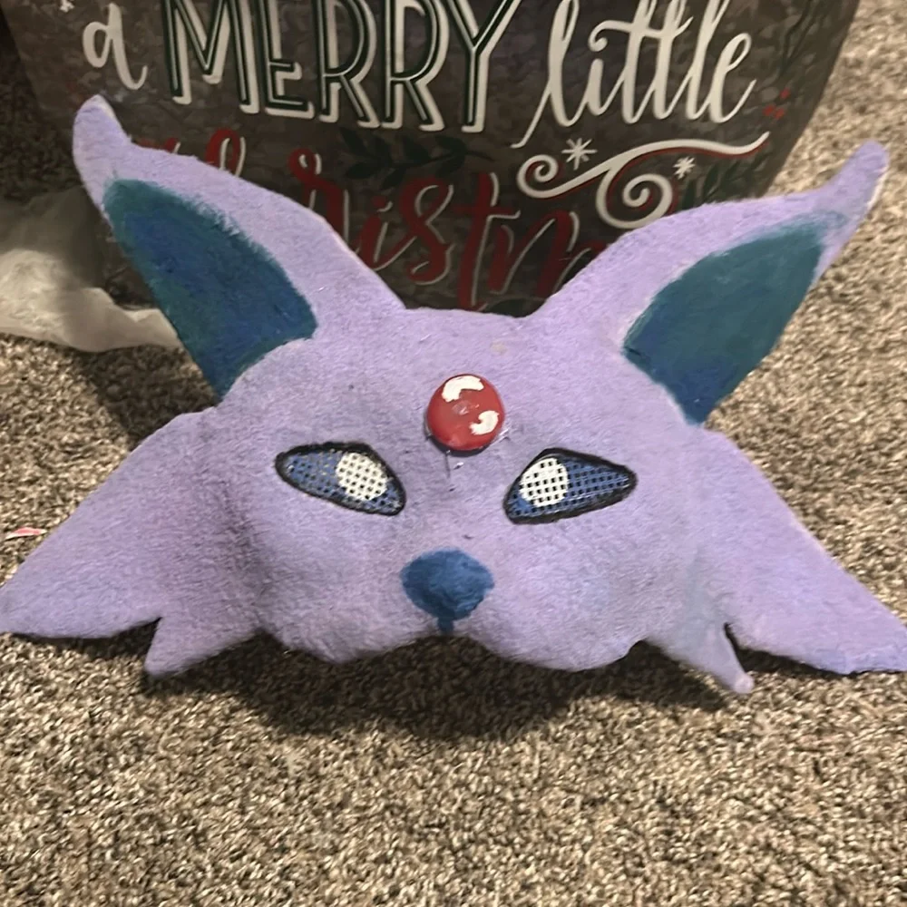 Espeon cat mask!